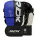 Перчатки тренировочные RDX Grappling T6 Plus GGR-T6U+ синий 75_75