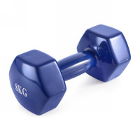 Гантель неразборная 8 кг винил VictoryFit  VF-DV080