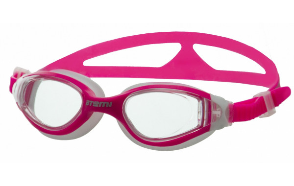 Очки для плавания Atemi B602 детские, розово-белые 600_380