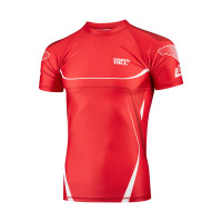 Рашгард Green Hill СОЮЗ ММА РОССИИ RGI-4023MMAU красный