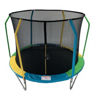 Батут Sport Elite 8FT 244 cм Fly фиберглас с защитной сеткой внутрь FR-60-8FT