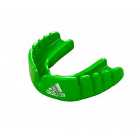 Капа одночелюстная Adidas Opro Snap-Fit Mouthguard зеленая adiBP30
