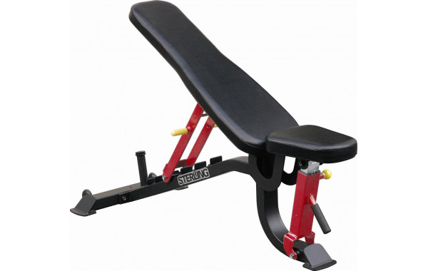 Усиленная многопозиционная скамья Impulse SL7011 600_380