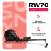 Гребной тренажер домашний Carbon Fitness RW70 75_75