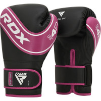 Перчатки детские RDX JBG-4P-4oz розовый\черный