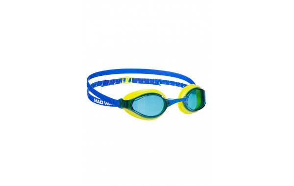 Очки для плавания юниорские MadWave Accelerator M0434 05 0 08W Голубой 600_380