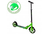 Самокат 200мм Sport Collection CK-SA200-1 green (фонарь и наклейка в подарок)