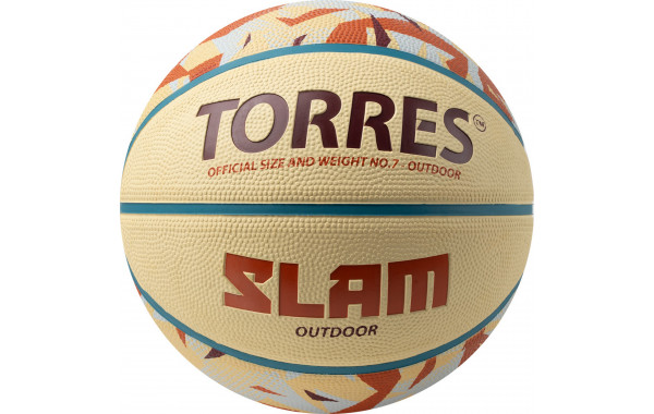 Мяч баскетбольный Torres Slam B023147 р.7 600_380