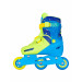 Раздвижные роликовые коньки Justenergy JE-SK-P580-51 Blue (антистресс обезьяна в подарок) 75_75