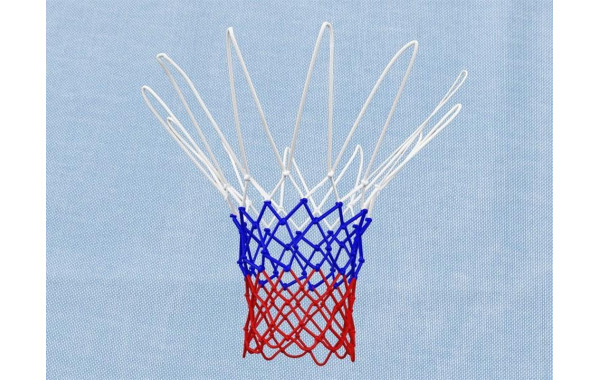 Сетка баскетбольная Гимнаст 3х цветная, нить 4,5 мм 2.13 600_380