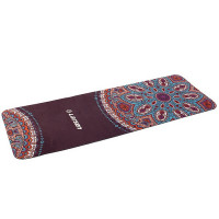 Коврик для фитнеса и йоги, microfiber, 183х61х0,3см Larsen Style 3