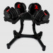 Стойка под регулируемые гантели Oxygen Fitness FLEXER RACK 75_75