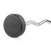 Штанга неразборная обрезиненная 15 кг. Изогнутый гриф VictoryFit VF-DX5150 75_75