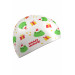 Силиконовая шапочка Mad Wave Happy New Year M0554 66 0 02W Белый 75_75