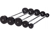 Набор прямых штанг (шаг 5 кг, 5 шт) POWER Profi-Fit 10-30 кг