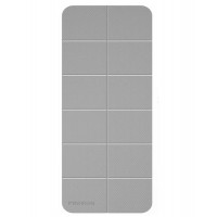 Коврик складной для йоги и фитнеса 183x61x0,6см TPE PROIRON КС0602 серый