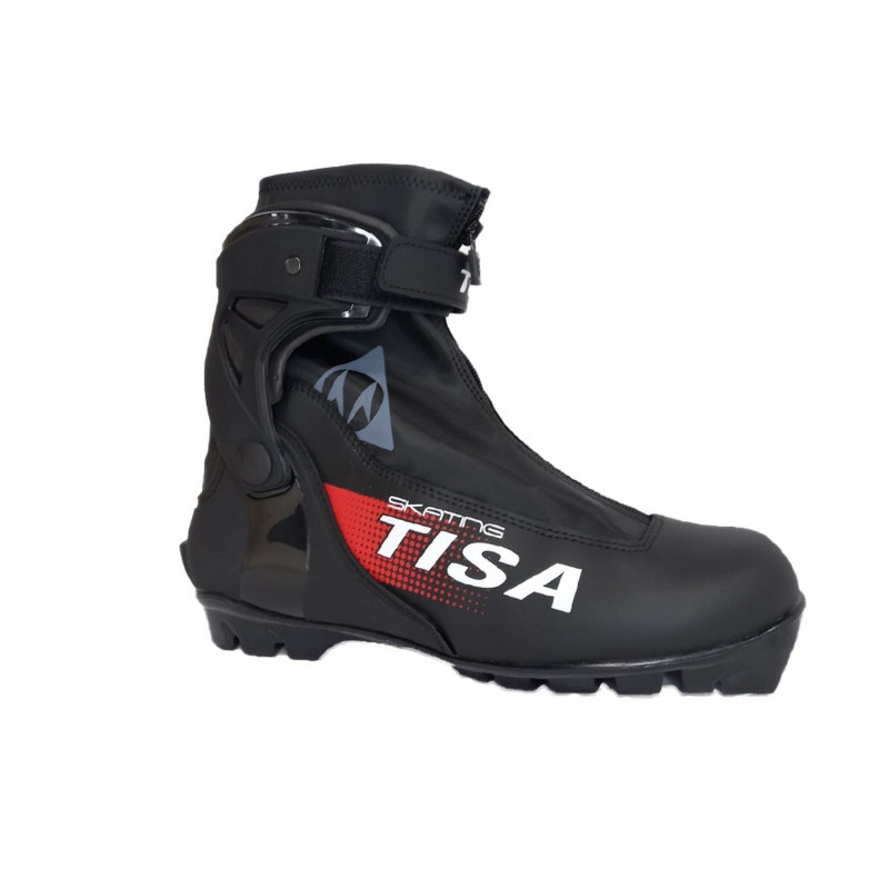 Ботинки NNN Tisa Skate S85122 черный\красный - купить по цене 9125 руб.