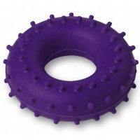 Эспандер кистевой массажный Sportex кольцо ЭРКМ, 40 кг 15213 фиолетовый