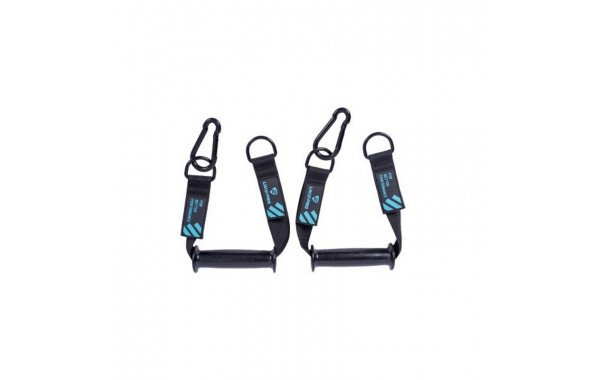 Рукоятки для трицепса Live Pro Handle пара LP8707 черный\синий 600_380