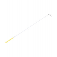 Палочка с карабином Chante Barre для ленты, 60 см, белый\желтый