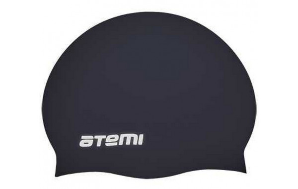 Шапочка для плавания Atemi TC401 тонкий силикон, черный 600_380