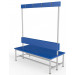 Скамейка для раздевалки с вешалкой, двухсторонняя, мягкая, 200см Glav 10.6000-2000 75_75
