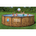 Каркасный бассейн 427х107см, фильтр-насос, лестница, тент Bestway Splashview Pool 561JM 75_75