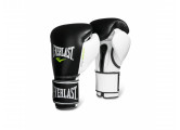Боксерские перчатки Everlast Powerlock 12 oz черн/бел/зел. 2200557