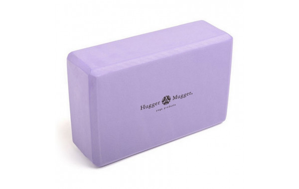 Блок для йоги Hugger Mugger 3 FB-3 фиолетовый 600_380