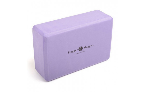 Блок для йоги Hugger Mugger 3 FB-3 фиолетовый 600_380
