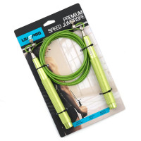 Скакалка Live Pro Speed Jump Rope LP8283 зеленый