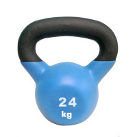 Гиря чугунная с виниловым покрытием 24 кг Sport Elite ES-0290 матовая
