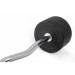 Штанга неразборная обрезиненная 45 кг. Изогнутый гриф VictoryFit VF-DX5450 75_75