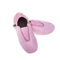 Чешки гимнастические,  кожа Roomaif JS-1 pink
