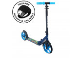Самокат 200мм Sport Collection CK-SA200-3 blue (фонарь и наклейка в подарок)