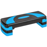 Степ доска Sportex 3-х уровневая HKST106-BLUE синяя