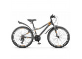 Велосипед  24" Stels Turbo 410 V Z010 (EP-00007530) Черный\Серый\Оранжевый