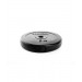 Диск пластиковый BaseFit BB-203 5 кг, d=26 мм, черный 75_75