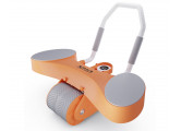 Тренажёр для пресса, с ковриком 34х 17x0,6cм DFC AB Roller SND-O оранжевый