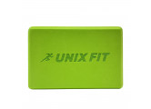 Блок для йоги и фитнеса 23х15х7см UnixFitt YBU200GGN зеленый