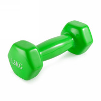 Гантель неразборная 1,5 кг винил VictoryFit  VF-DV015