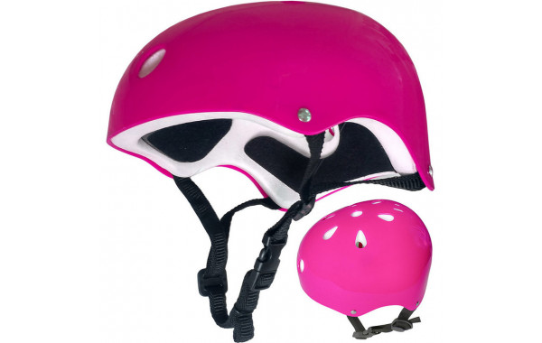Шлем защитный Sportex универсальный JR F11721-2 (розовый) 600_380