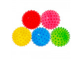 Мяч надувной Sportex с шипами d12 см T07486 Mix