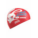 Юниорская силиконовая шапочка Mad Wave Bunny M0574 15 0 00W Красный 75_75
