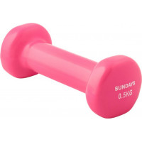 Гантель 0.5кг Sundays Fitness IR92005 6062975 розовый
