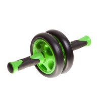 Ролик гимнастический Body Form BF-WG03 черный-зеленый