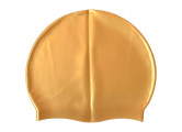 Шапочка для плавания Sportex силиконовая одноцветная B31520-10 золотой