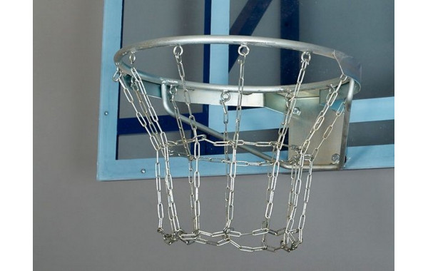 Кольцо баскетбольное Avix с цепью оцинкованное 2.06.1 600_380