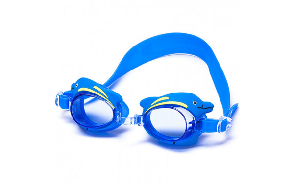 Очки для плавания детские Larsen Дельфин DR-G1713 синие 600_380