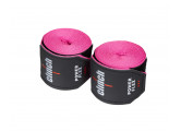 Бинты боксерские 350см Clinch Boxing Hand Wrap Power Flex C239 розовый